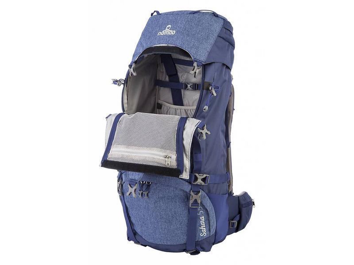Ontdekking Niet ingewikkeld Bestuiver Nomad Sahara - Backpack - 55L - Cobalt | bol.com