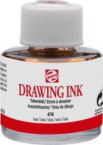 Talens watervaste tekeninkt sepia 11 ml