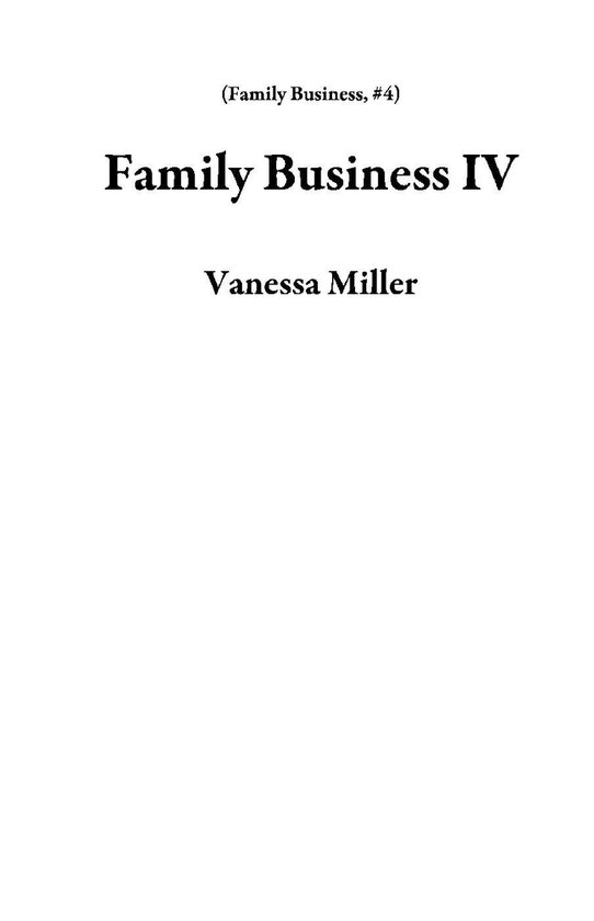 Family Business 4 - Family Business IV - cover
