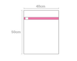 Medium Waszak - ca. 50 x 40 cm - met Ritssluiting