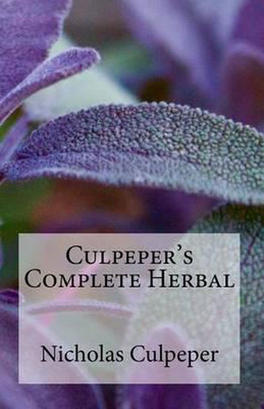 Culpeper's Complete Herbal - cover