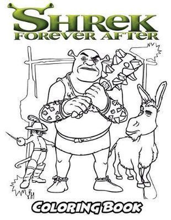 Shrek Forever After Coloring Book, Alexa Ivazewa | 9781729830987 | Boeken | bol.com