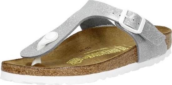 Birkenstock - Gizeh - Sportieve slippers - Meisjes - Maat 34 - Grijs - Magic Galaxy Silver