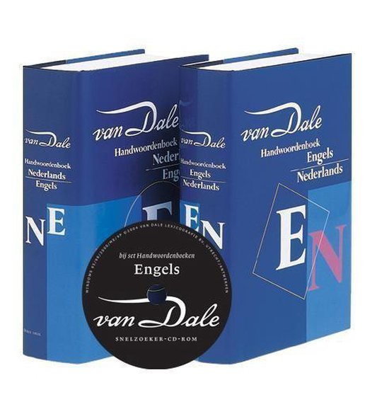 Cover van het boek 'Van Dale handwoordenboek Engels set / School editie'
