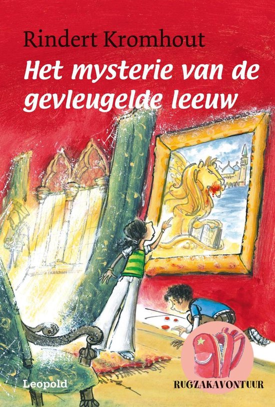 Het mysterie van de gevleugelde leeuw - cover