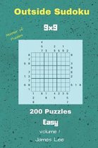 Outside Sudoku Puzzles - 200 Easy 9x9 Vol. 1