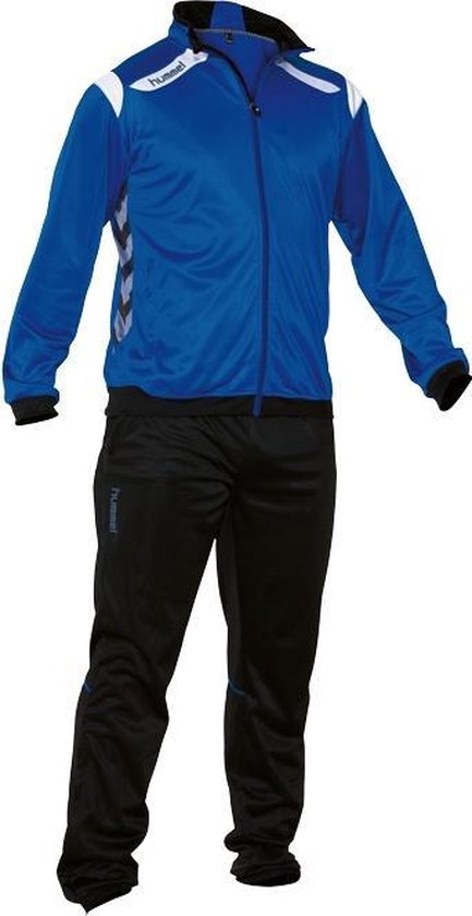 Hummel Stockholm Poly Suit - Trainingspak - Blauw kobalt | bol.com