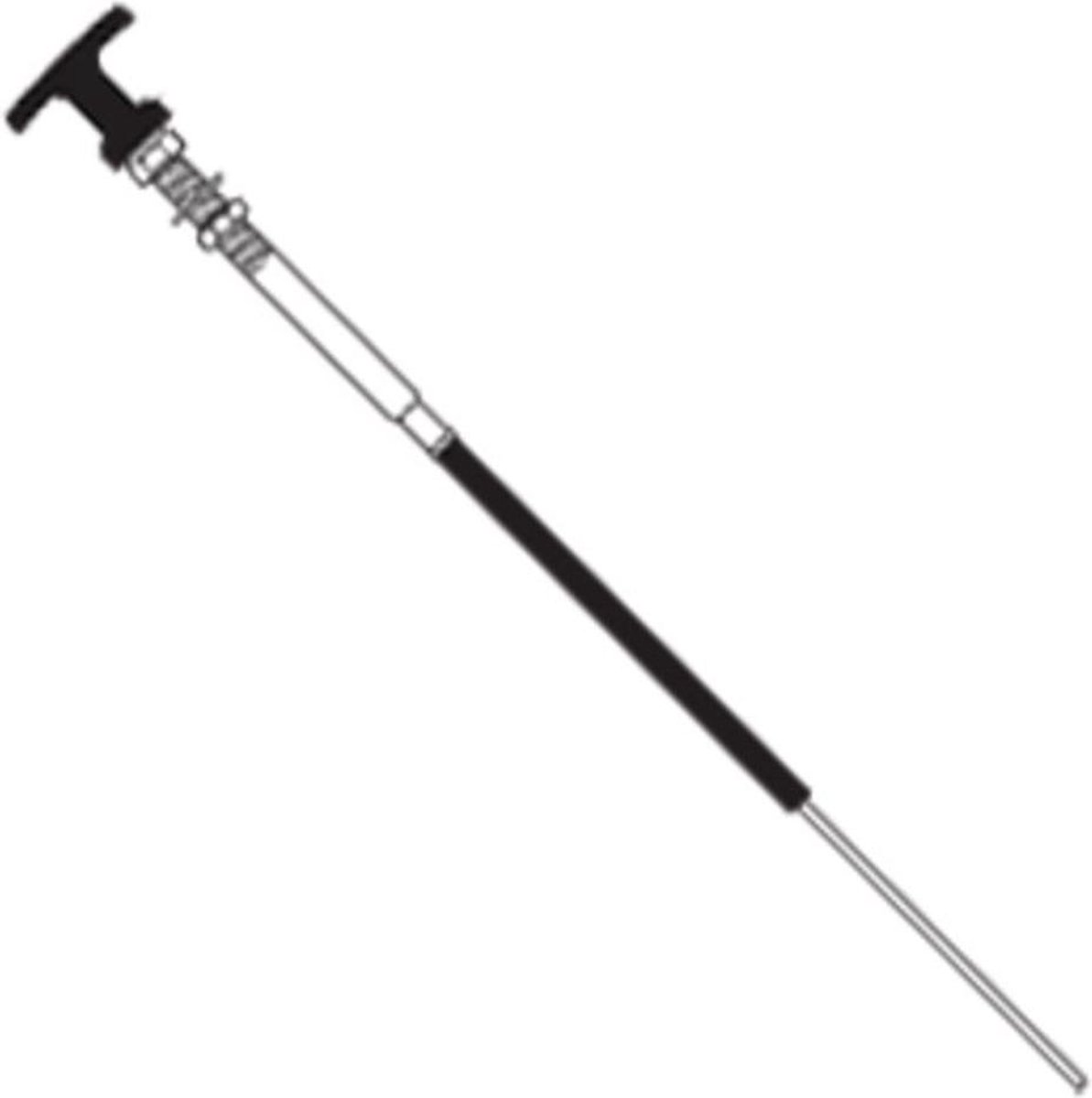 SeaStar Stopkabel 30' (9,14m) met handgreep en bevestigingskit