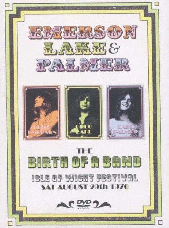 Emerson Lake & Palmer - Birth Of A Band