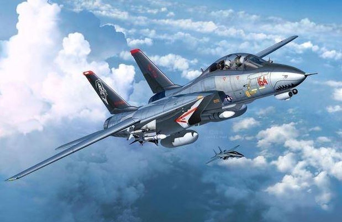 Revell Modelbouwpakket Vliegtuigen - 03960 F-14D Super Tomcat Plastic - 1:72 - Modelbouw — afbeelding 3