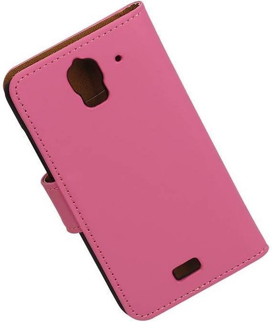Coque Huawei Y360 Plain Bookstyle Rose