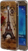 Eiffeltoren TPU Hoesje voor Galaxy A8