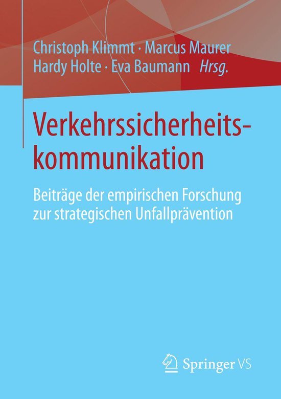 Verkehrssicherheitskommunikation - cover