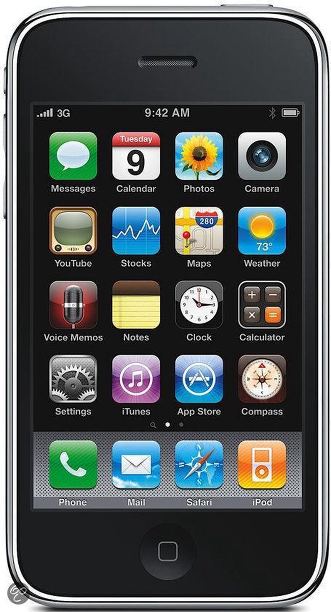 fundament haakje Verklaring Apple iPhone 3GS 8GB - Zwart | bol.com