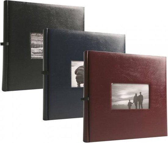 Henzo Chapter Album Foto 30x30 Cm, 100 Pagine Bianche, Colori Assortiti