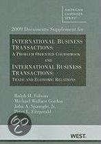 2009 Documents Supplement for International Business Transactions : a Problem-Oriented Coursebook and International Business Transactions : Trade and Economic Relations