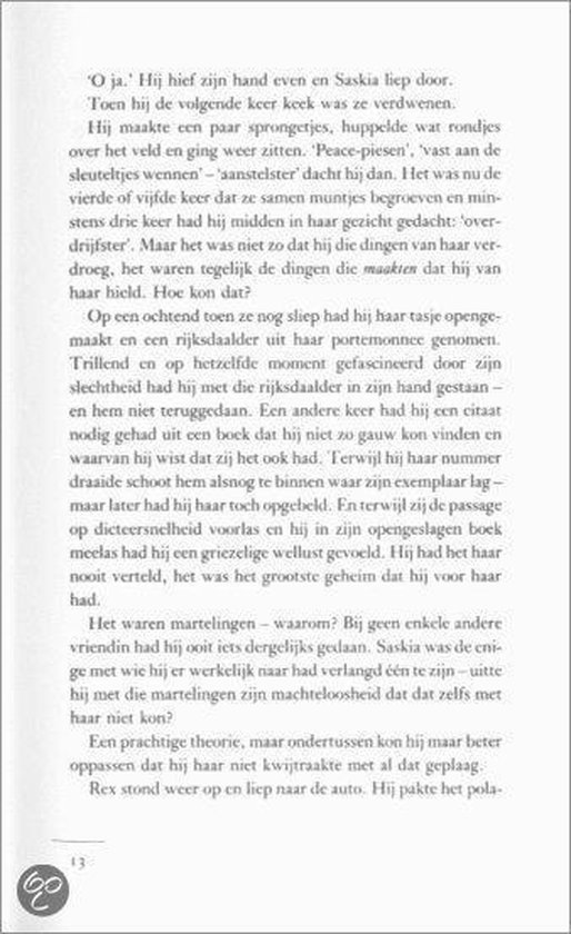 Een pagina uit een boek met tekst. De tekst is gedrukt in het Nederlands.