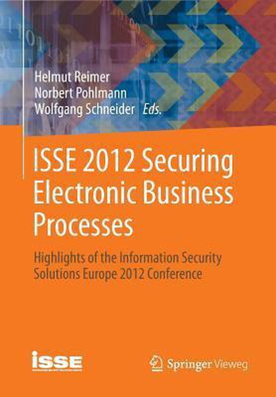 ISSE 2012  Securing Electronic Business Processes - cover