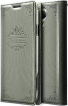 Zenus hoesje voor Samsung Galaxy S4 Masstige Story Book Diary Series - Grey