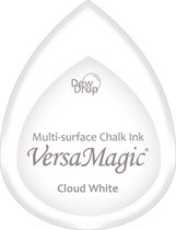 GD92 VersaMagic dewdrop Cloud white inktkussen wit - stempelkussen krijtwit