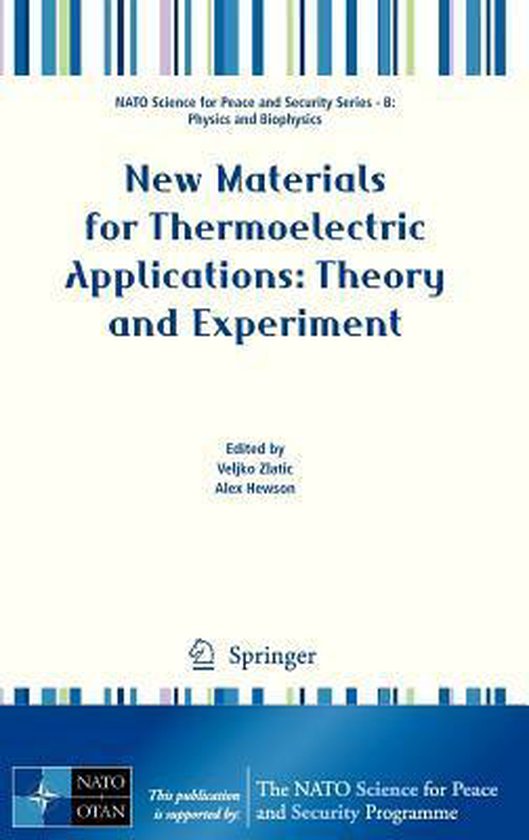 New Materials for Thermoelectric Applications | 9789400749832 | Boeken ...