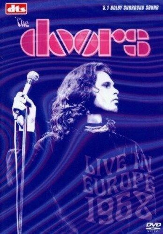 Cover van de film 'Doors - Live in Europe 1968 DTS'