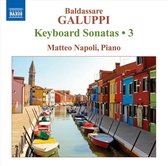 Matteo Napoli - Galuppi, Baldassare; Keyboard Sonat (CD)