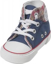 Playshoes sneakers jeansblauw