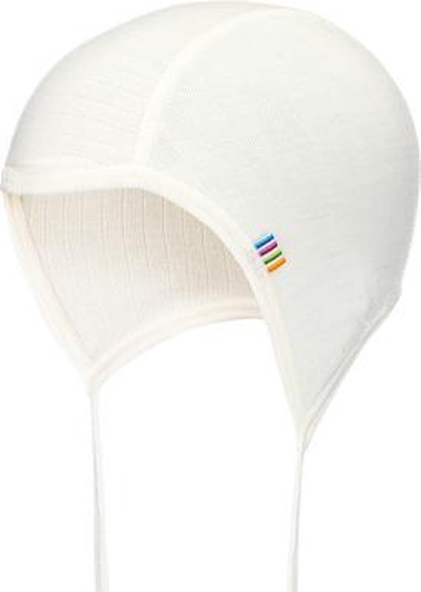 Babymutsje ecru Wol/zijde (Joha) | 37-cm-0-1-maand
