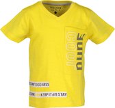Blue Seven Jongens T-shirt - geel - Maat 110