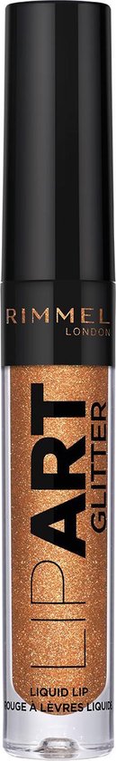 Rimmel London Lip Art Glitter Lipgloss - 120 Party Gal Bronze