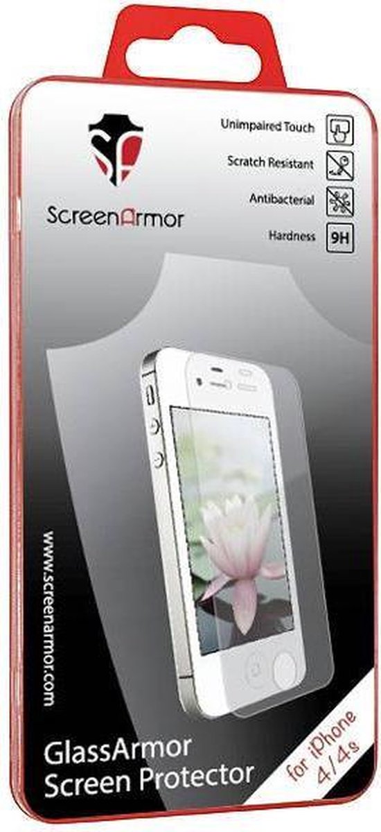 ScreenArmor iPhone 4(s) 0,3mm Gehard Glas