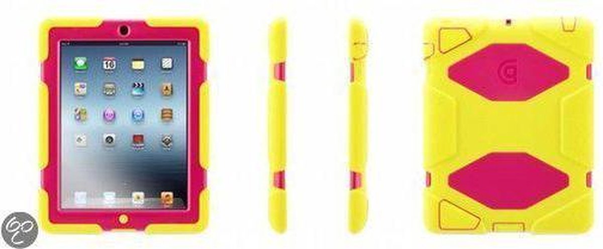 Griffin Survivor Case voor iPad 4,3,2 Citroen Pink