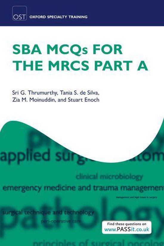 Oxford Specialty Training: Revision Texts - SBA MCQs for the ... - cover