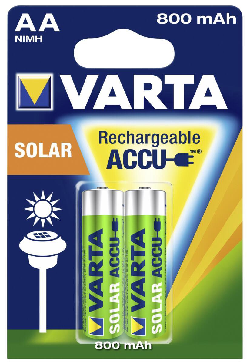 Batteryrechargeable AA SOLAR | bol.com