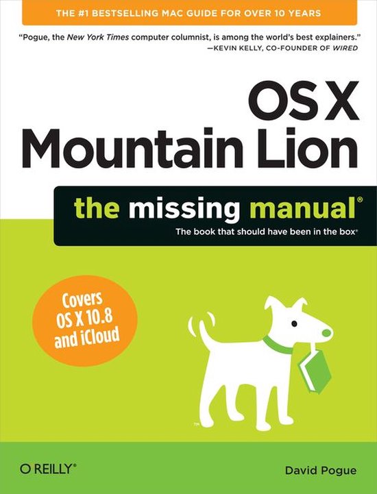 OS X Mountain Lion: The Missing Manual - cover