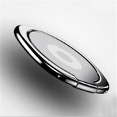 Universele telefoon ring, telefoon houder, telefoon standaard, vinger grip houder ( (zilver)