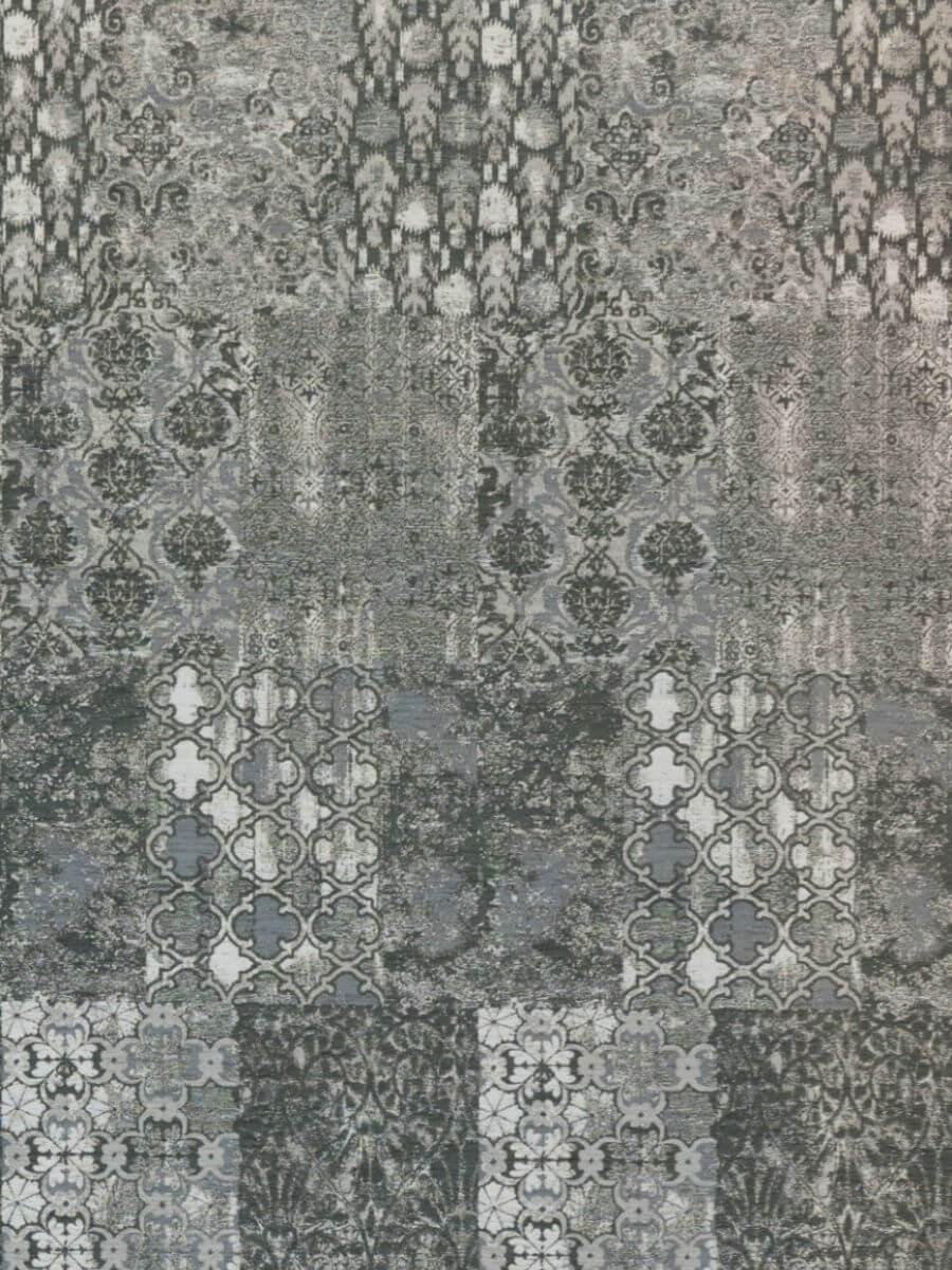 Vintage patchwork - Stunning Silver - 140x200 - Terrazzo