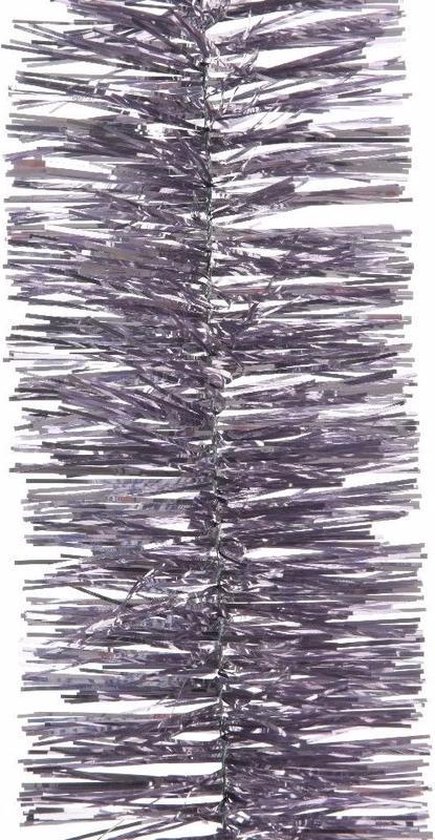 Kerstboom folie slinger lila 270 cm - paarse kerstslingers | bol