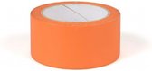 Oranje PVC removable tape 50mm x 33mtr. 6 stuks. + Kortpack pen (020.0162)