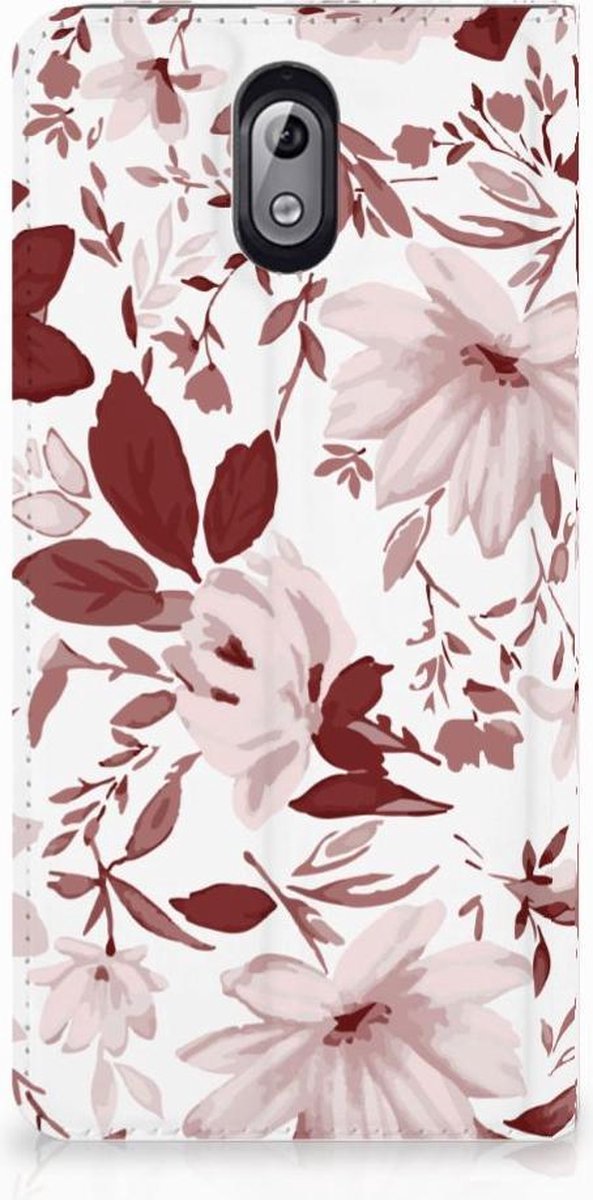 Bookcase Nokia 3.1 (2018) Watercolor Flowers