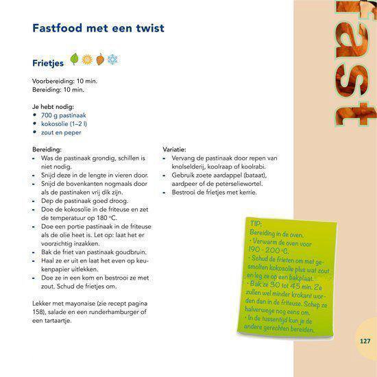 Fastfood met een twist, frietjes met een goudbruin laagje en kopjes die uit de friteuse komen.