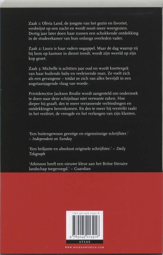 Oude Zaken Kate Atkinson 9789045013916 Boeken bol