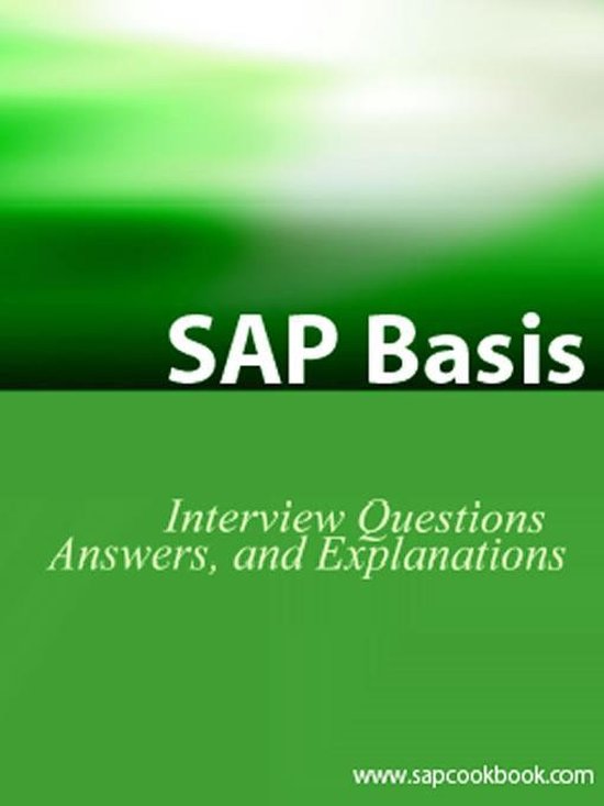SAP Basis Certification Questions - cover