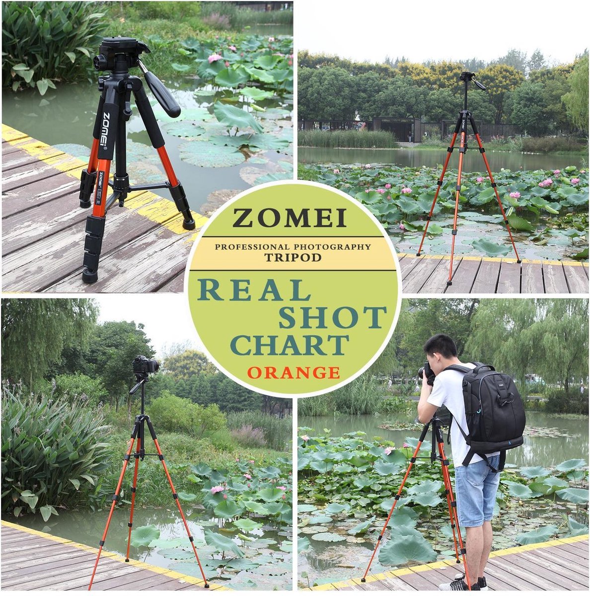 Sony - Lichtgewicht DSLR Tripod 140cm thumbnail 5