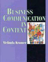 Business Communication in Context