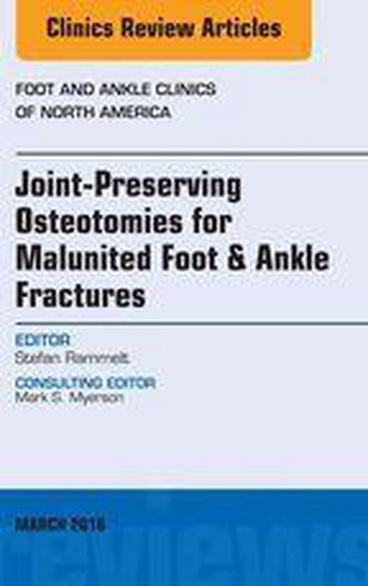 The Clinics: Orthopedics Volume 21-1 - Joint-Preserving Oste ... - cover