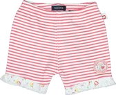 Blue Seven - Baby korte broek - roze wit gestreept - maat 62