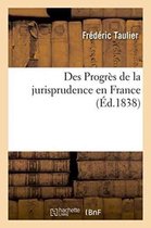 Sciences Sociales- Des Progrès de la Jurisprudence En France