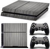 Wood Grey - PS4 Console Skins PlayStation Stickers